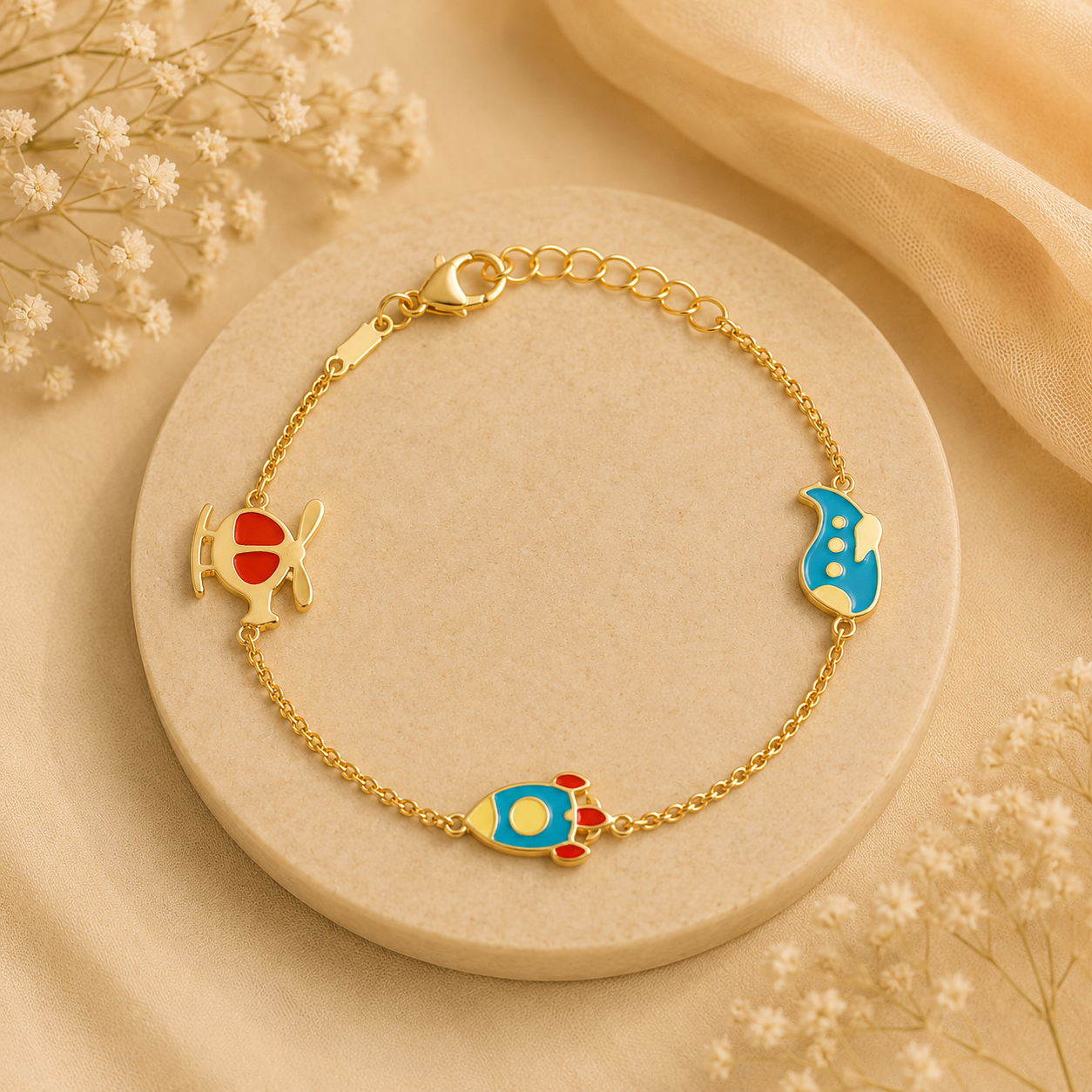 Airplane kids Rakhi