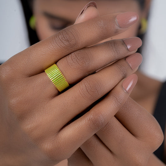 Dorothy Green Enamel Ear Cuff