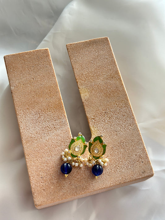 Silver Mina Earrings