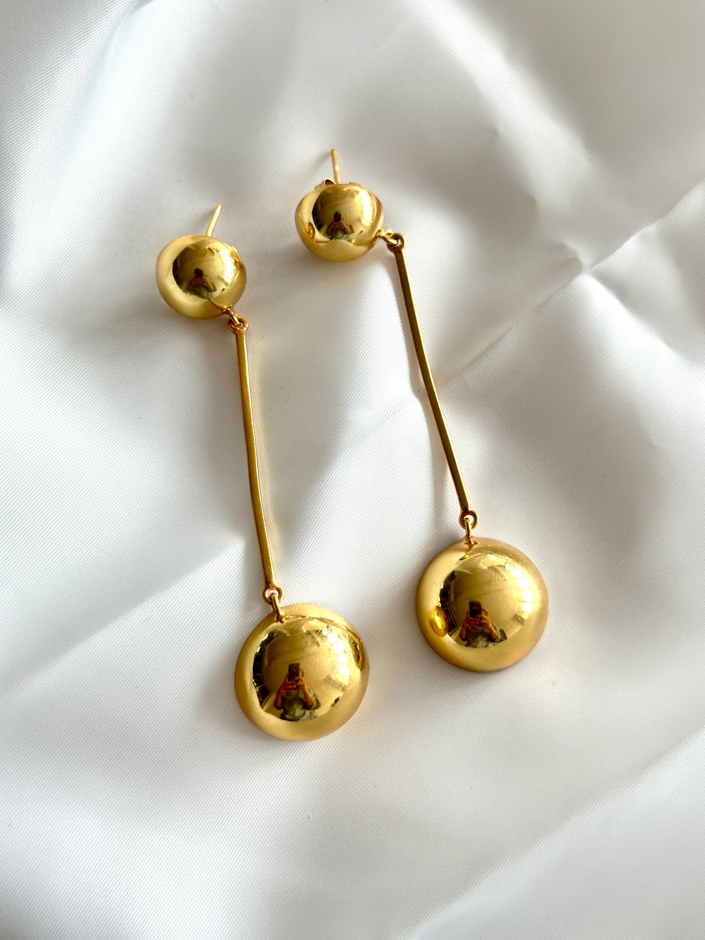 Sera Danglers in Gold Plating