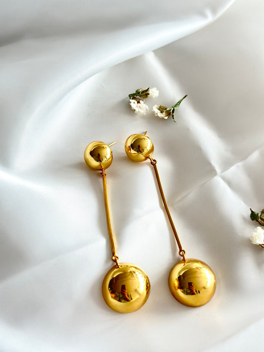 Sera Danglers in Gold Plating