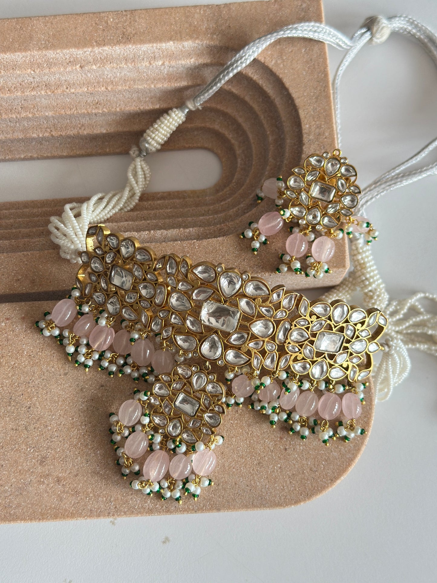 Shaya Necklace Set (Rosé)