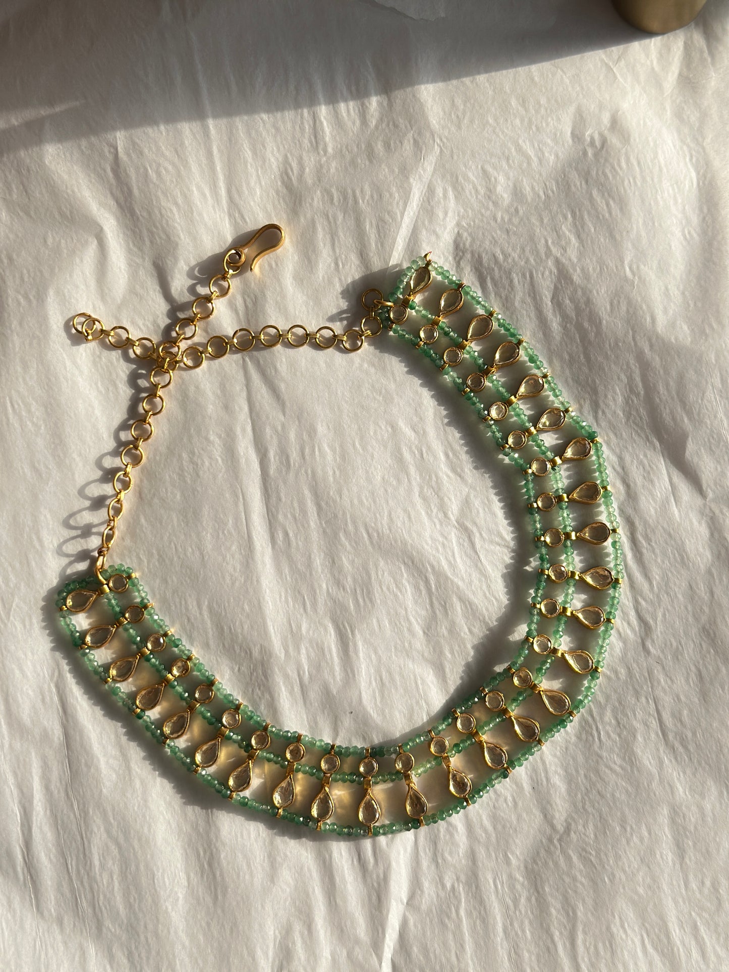 Peridot Green Tara Necklace