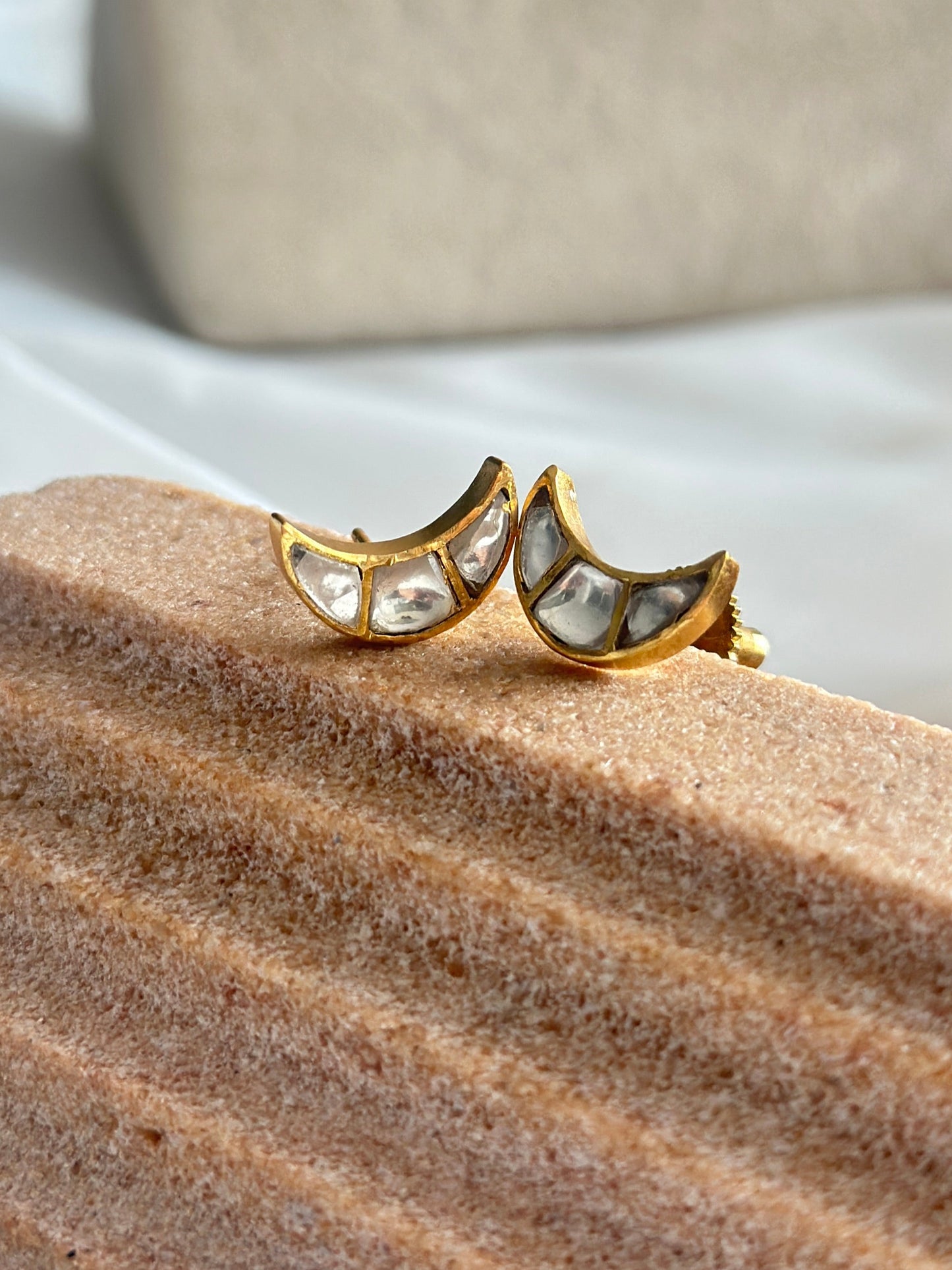 Chand Silver Ear Stud