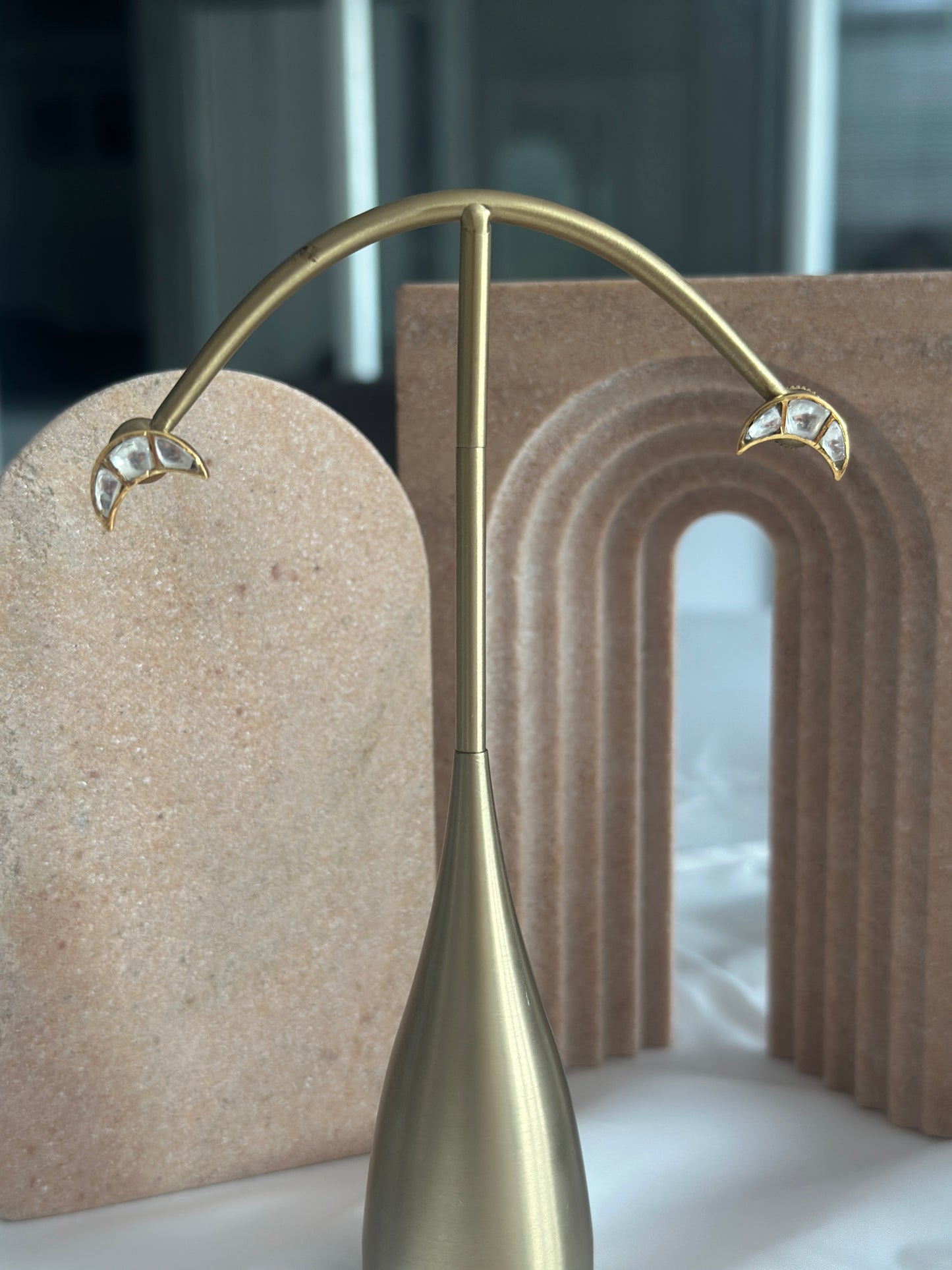 Chand Silver Ear Stud
