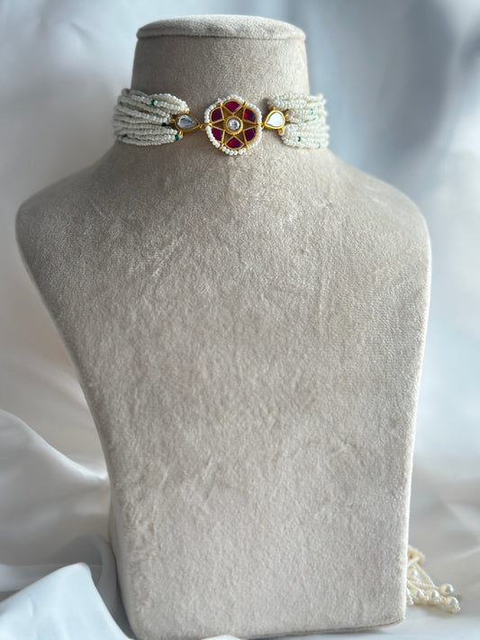Parv Kundan Polki Choker