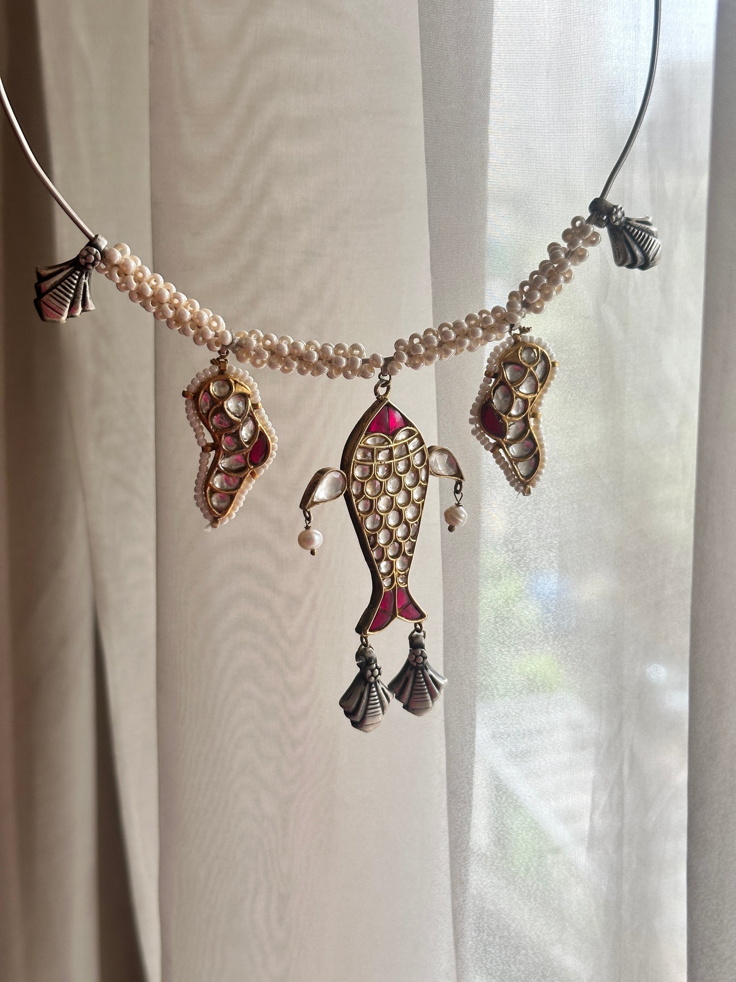 Silver Matsaya Choker