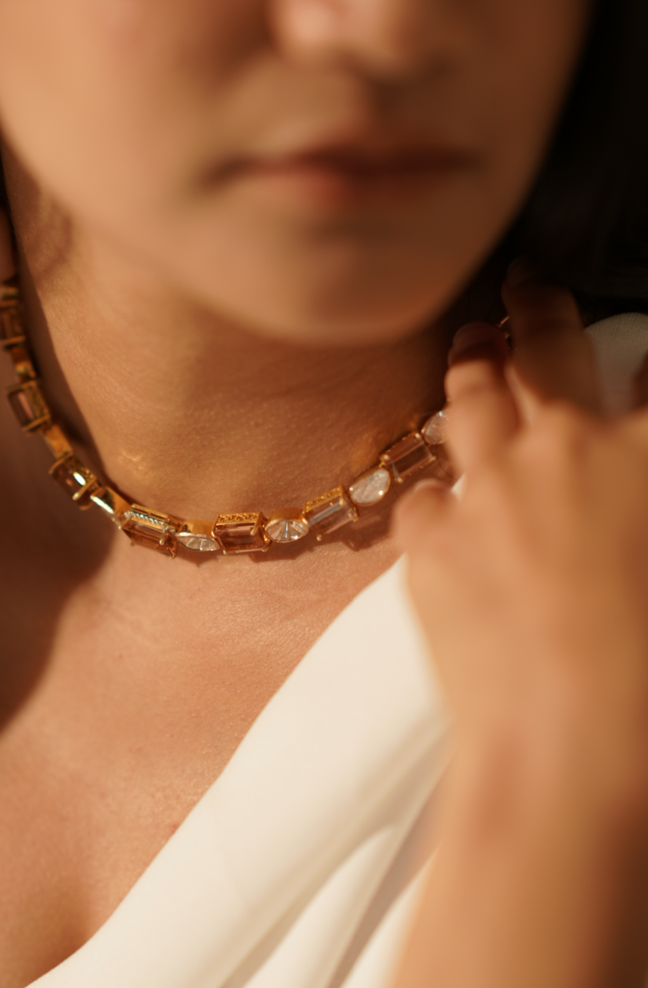 14kt Gold Tourmaline Necklace