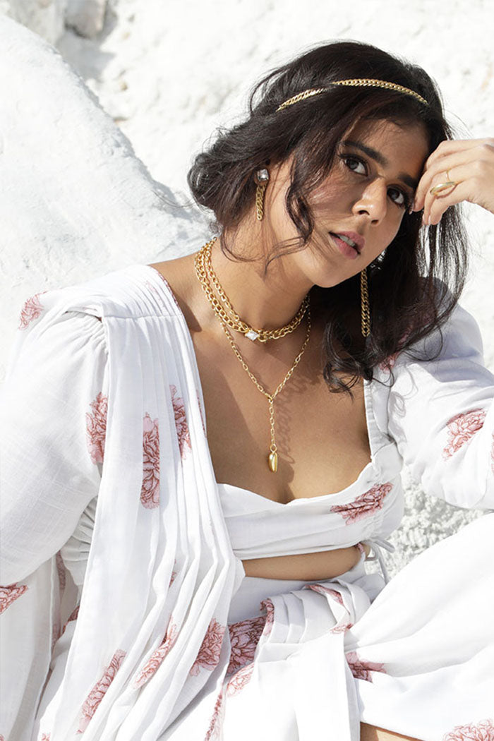 Gold Toned Hair Band