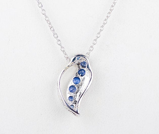 Silver Blue Regality Pendant