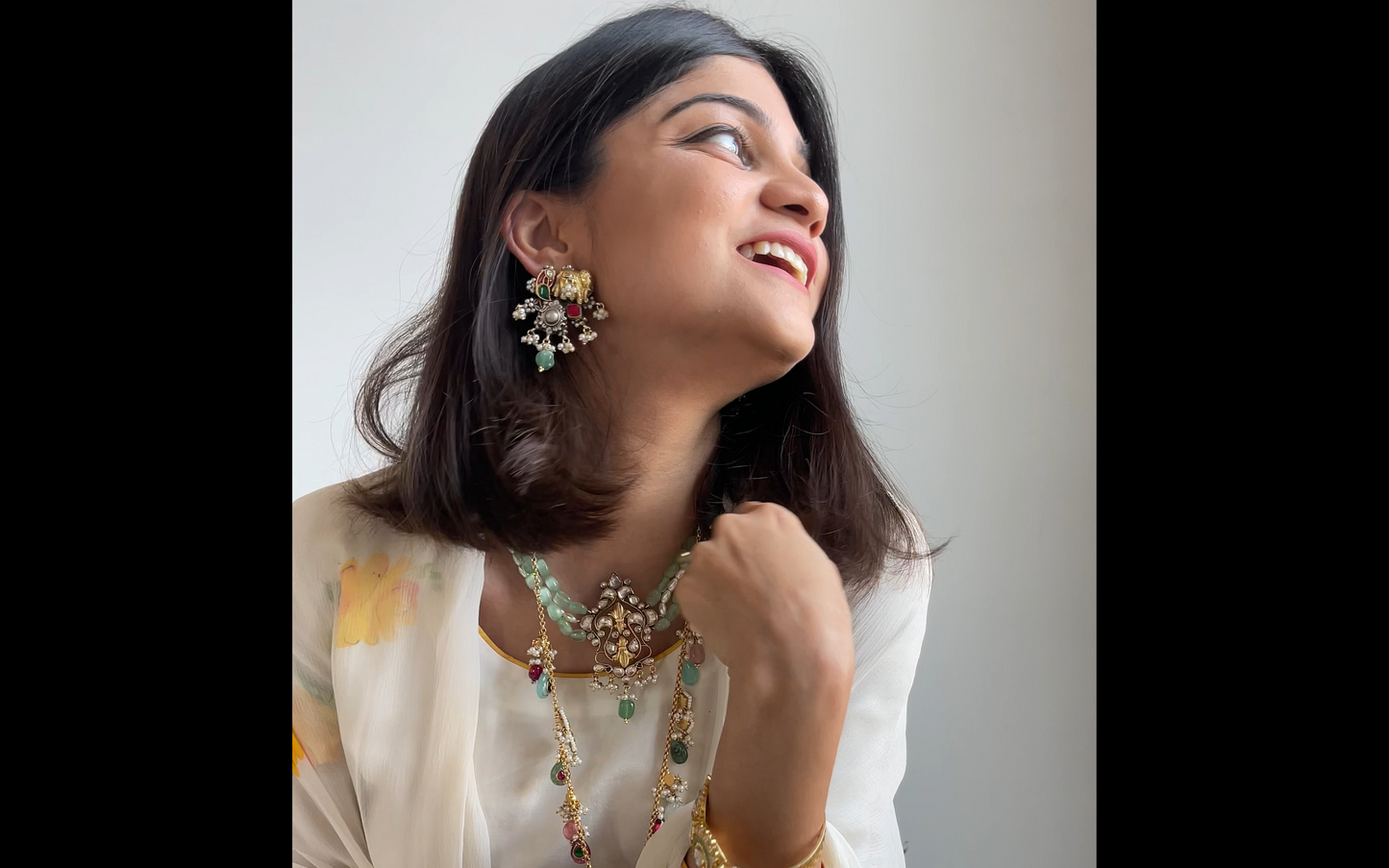 Silver Iya Earring