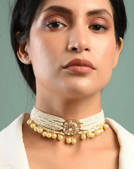 Silver Darika Choker