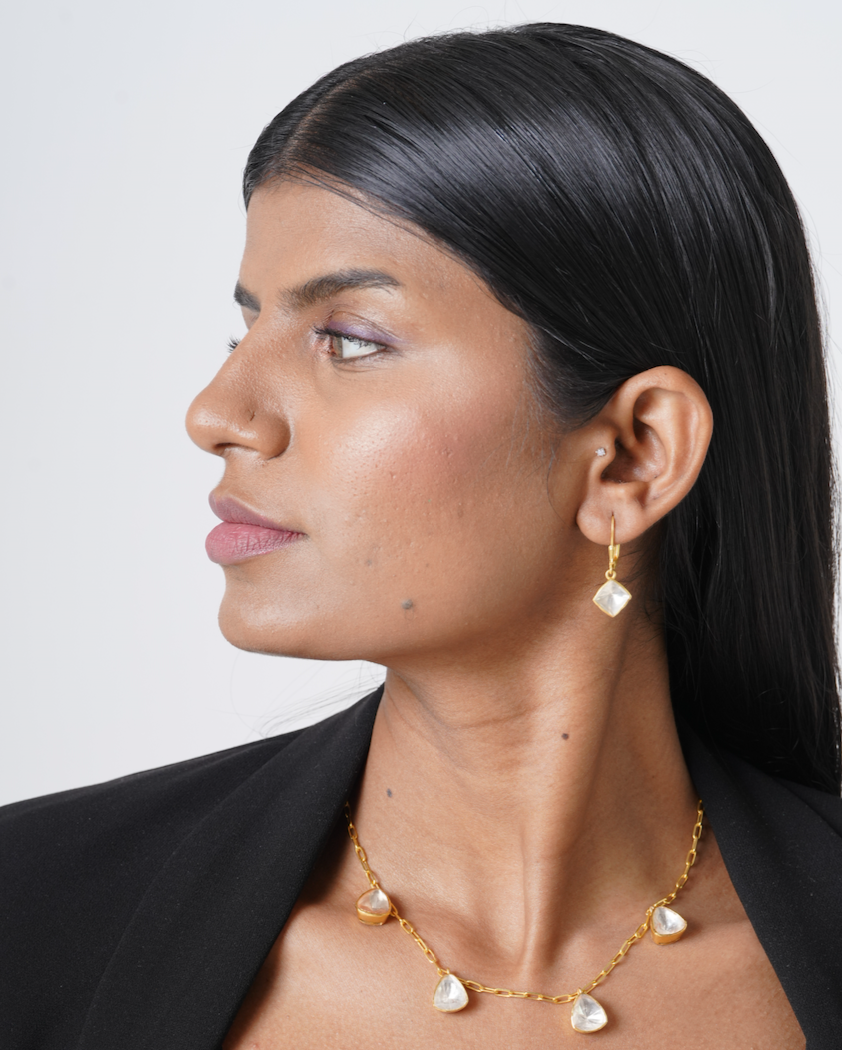 Silver Stella Earring