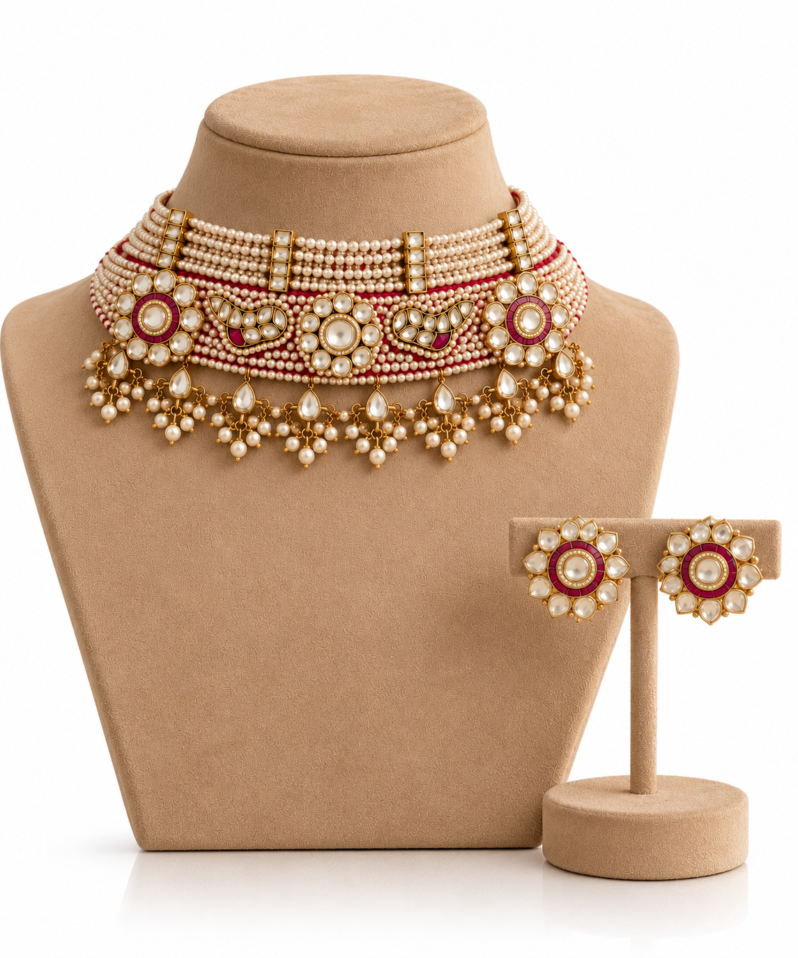 Baisa vintage choker and earring