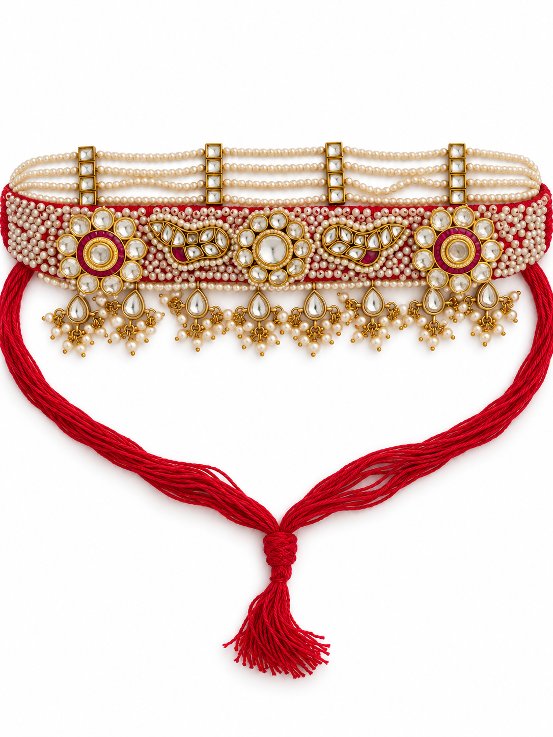 Baisa vintage choker and earring
