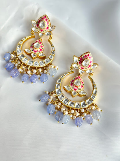 Silver Azara Chaandbali