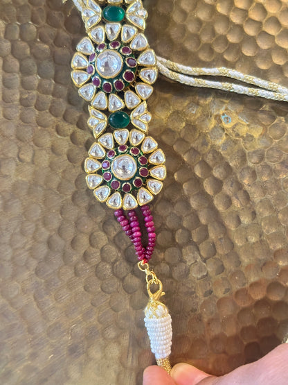 18kt Gold Polki bracelet