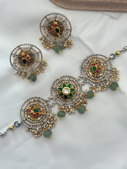 Dhruvi Fusion Necklace