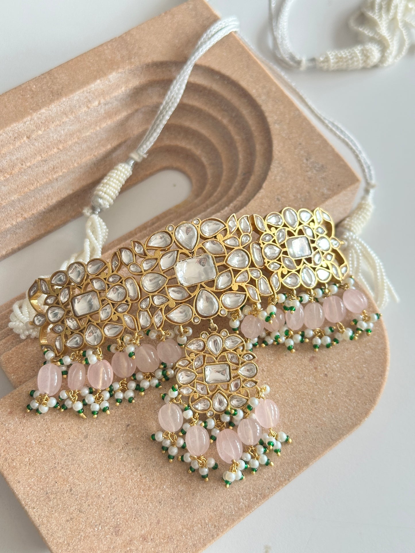 Shaya Necklace Set (Rosé)