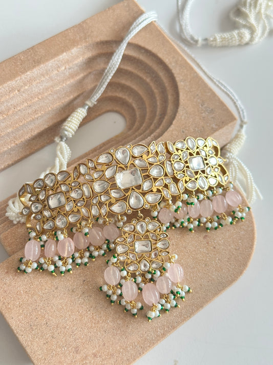 Shaya Necklace Set (Rosé)