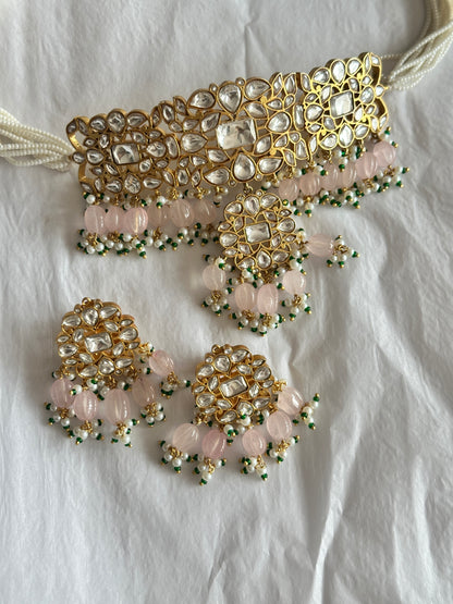 Shaya Necklace Set (Rosé)