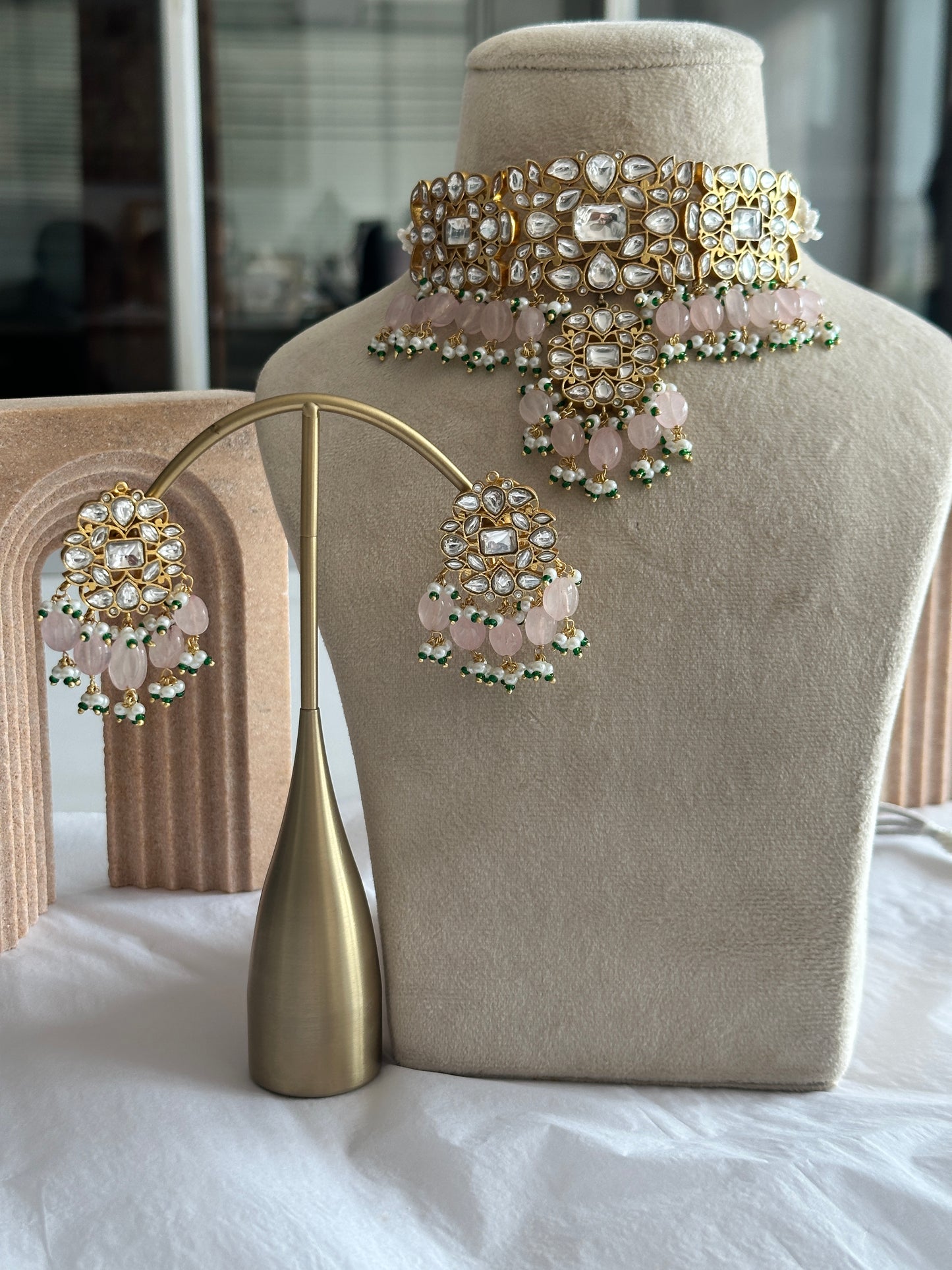 Shaya Necklace Set (Rosé)