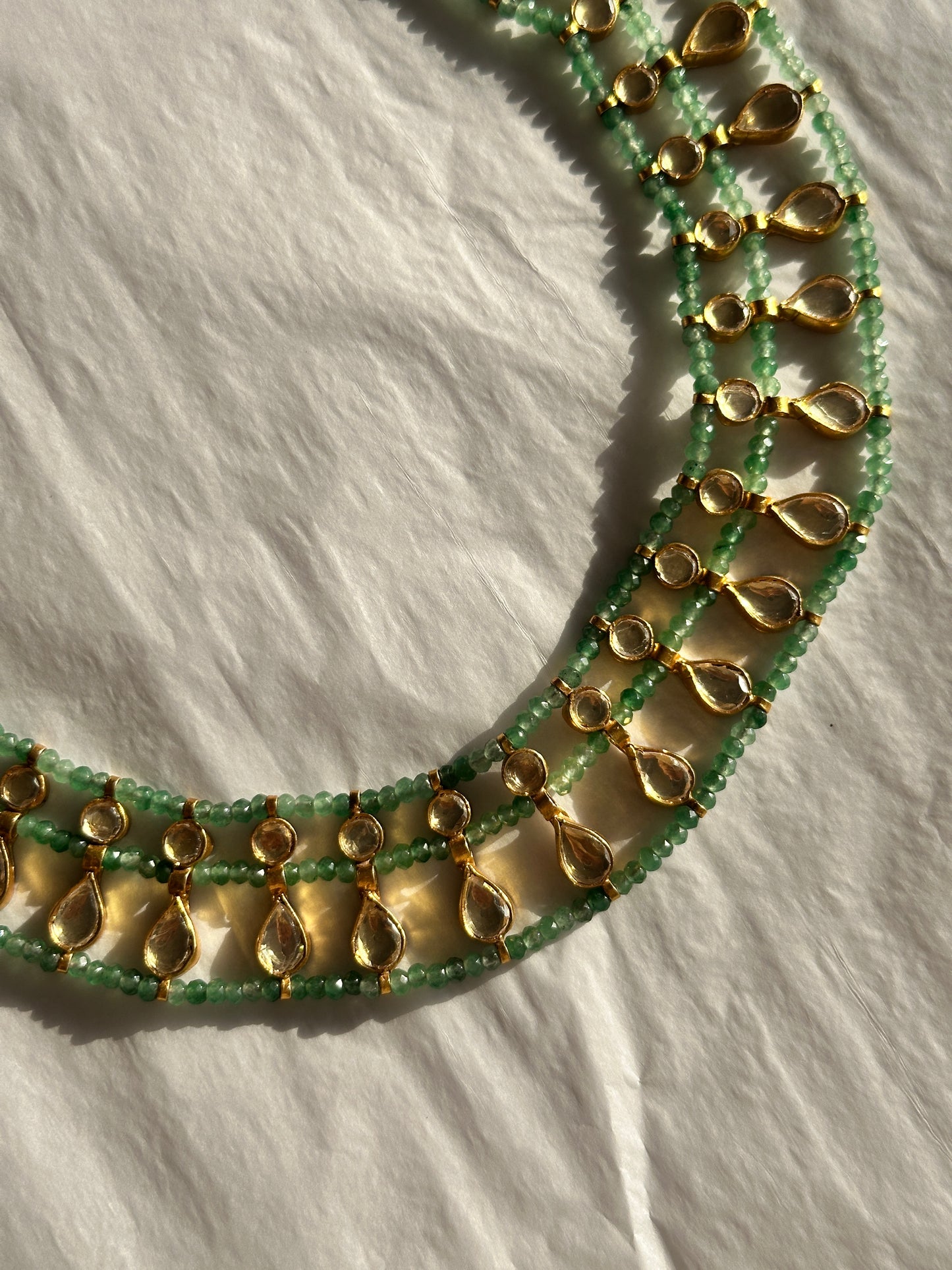 Peridot Green Tara Necklace