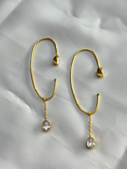 Shyra Silver Earcuff