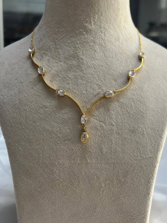 Uditi Necklace with earrings