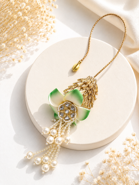 White Jasmine Lumba Rakhi