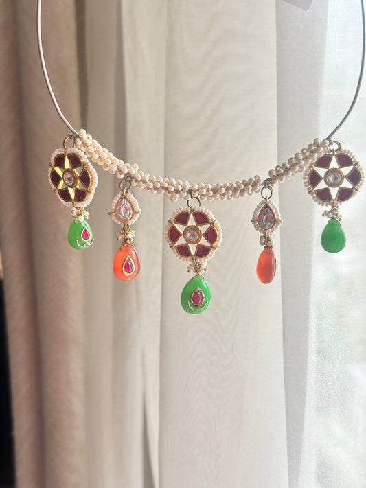 Silver Eitaar Choker