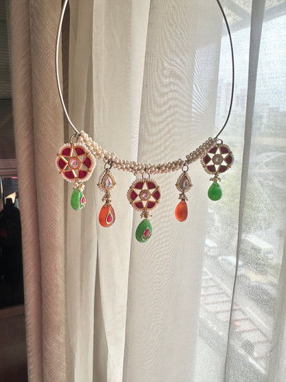 Silver Eitaar Choker