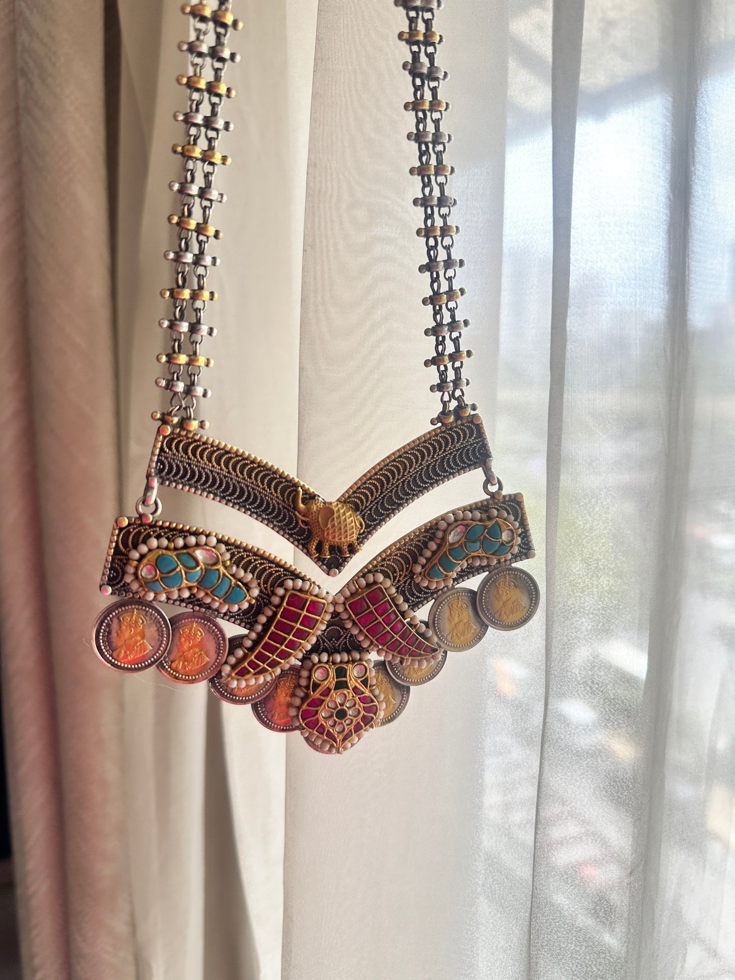 Silver Vasani Necklace