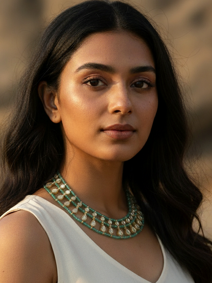 Peridot Green Tara Necklace