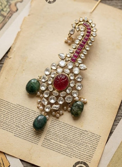 Nyom Polki Kalgi for Groom