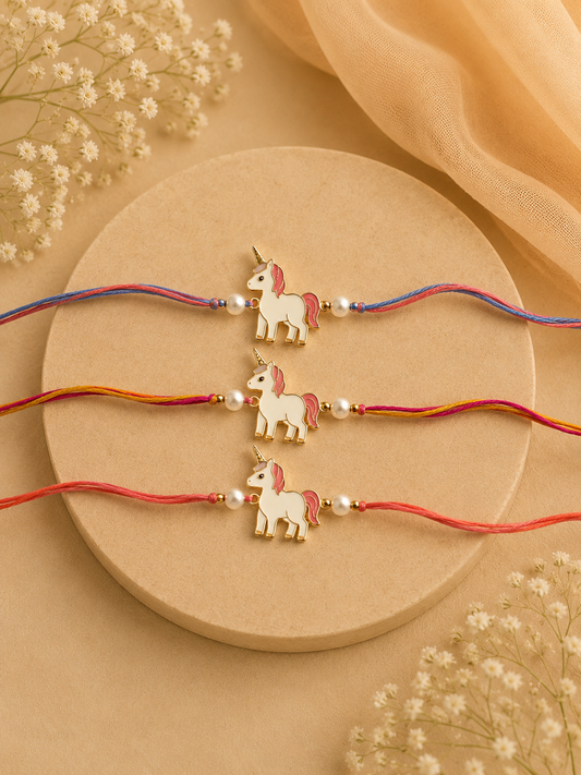 Unicorn Kids rakhi (set of 2)