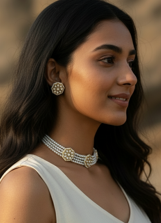 Tila Necklace/ Sheeshphool