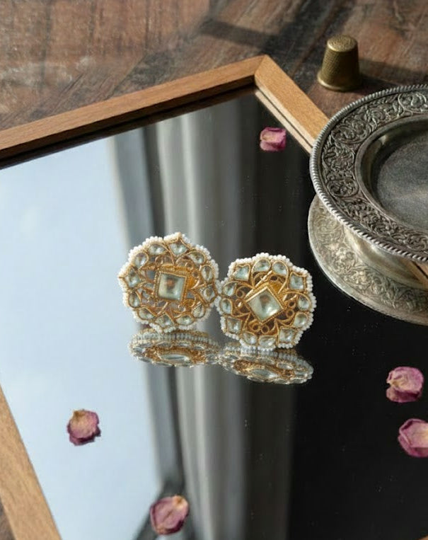 Silver Kani Earrings