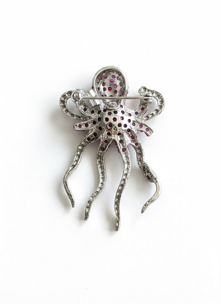 Octopus Brooch
