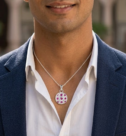 Silver Armour Pendant