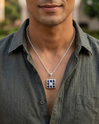 Silver Octa Pendant