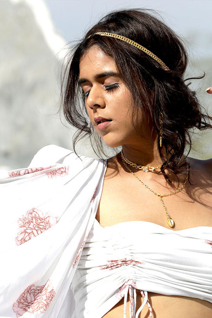 Gold Toned Hair Band