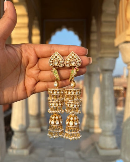 Silver Pariotico Earring