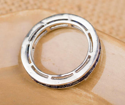 Sapphire Thumb Ring