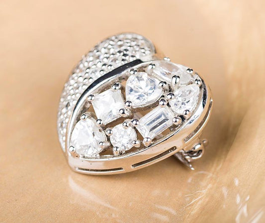 Classic Heart Brooch
