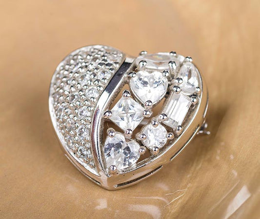 Classic Heart Brooch