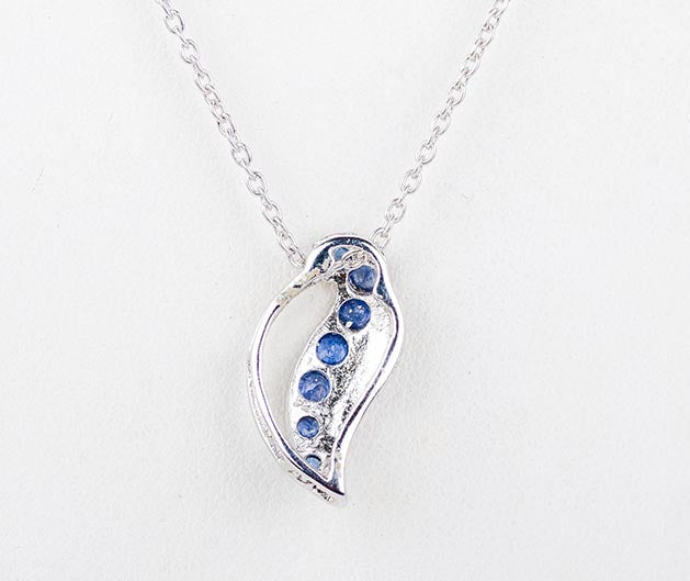 Silver Blue Regality Pendant