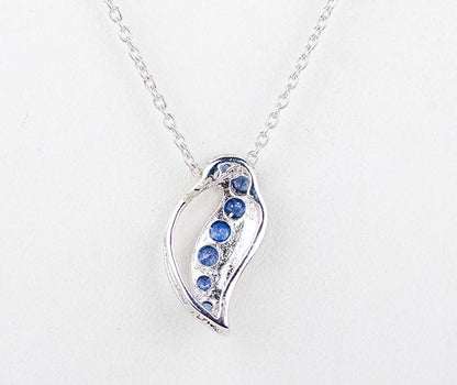Silver Blue Regality Pendant