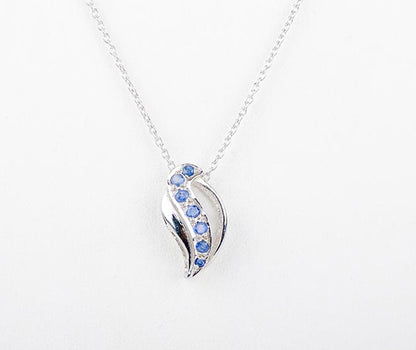 Silver Blue Regality Pendant