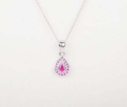 Silver Poppy Pendant